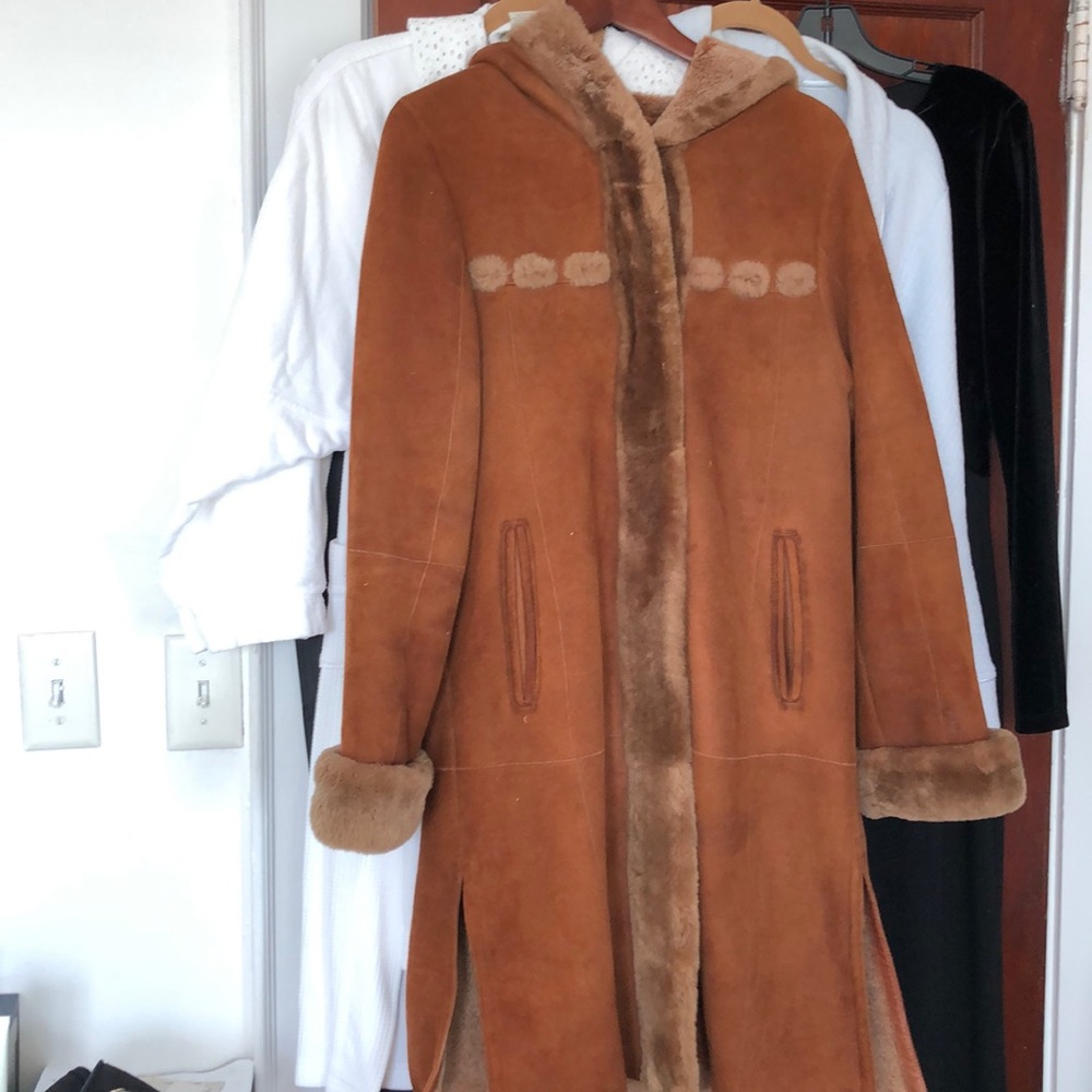 Shearling coat